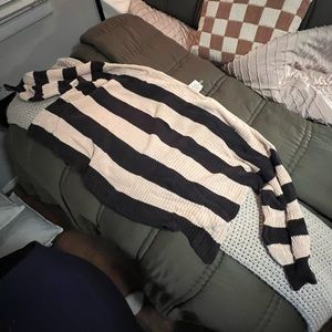 Fantastic Fawn Striped Sweater